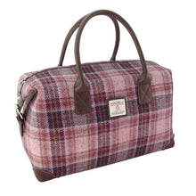 Load image into Gallery viewer, Scottish Harris Tweed Tartan Overnight Bag