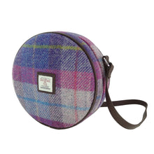 Load image into Gallery viewer, Harris Tweed 'Bannock' Round Bag