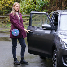 Load image into Gallery viewer, Harris Tweed 'Bannock' Round Bag
