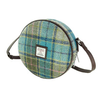 Load image into Gallery viewer, Harris Tweed 'Bannock' Round Bag