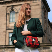 Load image into Gallery viewer, Ladies Harris Tweed Crossbody Mini Bag