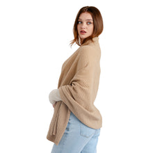 Load image into Gallery viewer, Cable Knit Ladies Shawl