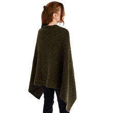 Load image into Gallery viewer, Luxurious Knit Lambswool Poncho
