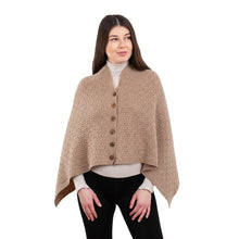 Load image into Gallery viewer, Luxurious Knit Lambswool Poncho