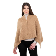 Load image into Gallery viewer, Luxurious Knit Lambswool Poncho
