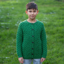 Load image into Gallery viewer, Kids Aran Cardigan