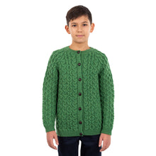 Load image into Gallery viewer, Kids Aran Cardigan