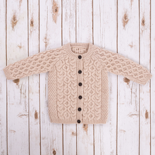 Load image into Gallery viewer, Kids Aran Cardigan
