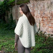 Load image into Gallery viewer, Funnel Neck Poncho Jacket