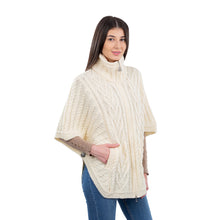 Load image into Gallery viewer, Funnel Neck Poncho Jacket