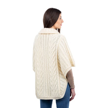 Load image into Gallery viewer, Funnel Neck Poncho Jacket