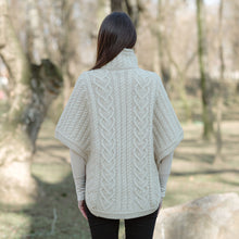 Load image into Gallery viewer, Funnel Neck Poncho Jacket