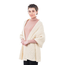 Load image into Gallery viewer, Classic Cable Wool Wrap