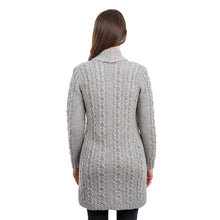 Load image into Gallery viewer, Ladies Double Breasted Shawl Collar Coat