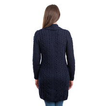 Load image into Gallery viewer, Ladies Double Breasted Shawl Collar Coat