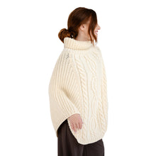 Load image into Gallery viewer, Cable Stitch Poncho
