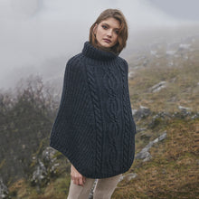 Load image into Gallery viewer, Cable Stitch Poncho
