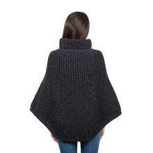 Load image into Gallery viewer, Cable Stitch Poncho