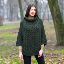 Load image into Gallery viewer, Cable Stitch Poncho