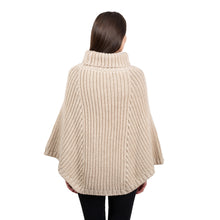 Load image into Gallery viewer, Cable Stitch Poncho