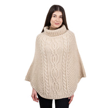 Load image into Gallery viewer, Cable Stitch Poncho