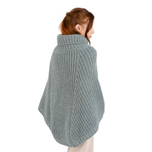 Load image into Gallery viewer, Cable Stitch Poncho