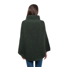 Load image into Gallery viewer, Cable Cowlneck Poncho