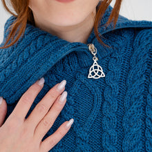 Load image into Gallery viewer, Cowl Neck Zipper Poncho