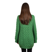 Load image into Gallery viewer, Cowl Neck Button Poncho