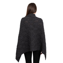 Load image into Gallery viewer, Merino Wool Ladie's Poncho with buttons