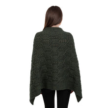 Load image into Gallery viewer, Merino Wool Ladie's Poncho with buttons