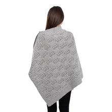 Load image into Gallery viewer, Merino Wool Ladie's Poncho with buttons