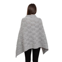 Load image into Gallery viewer, Merino Wool Ladie's Poncho with buttons