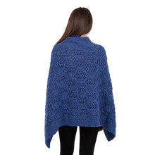 Load image into Gallery viewer, Merino Wool Ladie's Poncho with buttons