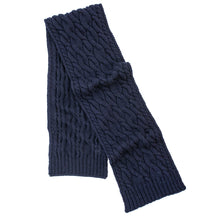 Load image into Gallery viewer, Wool Cable Knit Scarf