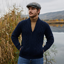 Load image into Gallery viewer, Mens Zipper Knit Cardigan