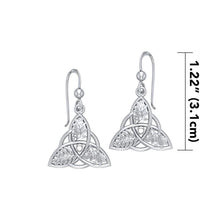 Load image into Gallery viewer, Oak Ash Thorn Earrings with Rainbow Moonstone