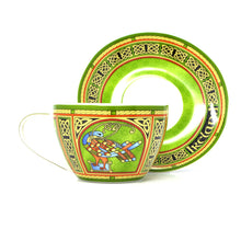 Load image into Gallery viewer, Royal Celtic Peacock Cup &amp; Saucer