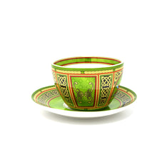 Load image into Gallery viewer, Royal Celtic Peacock Cup &amp; Saucer