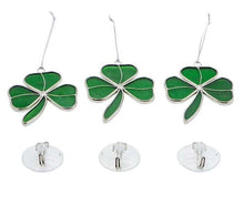 Load image into Gallery viewer, Wee Glass Shamrock-set 3