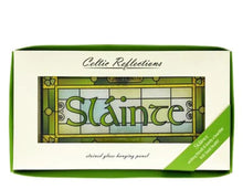 Load image into Gallery viewer, Slainte Rectangular Stained Glass Panel