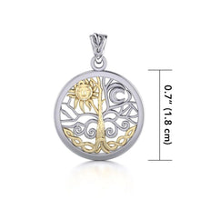 Load image into Gallery viewer, Spirited Tree of Life Scenery Pendant
