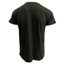 Load image into Gallery viewer, Mid Green Ireland Crest Embroidered Cotton T Shirt
