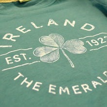 Load image into Gallery viewer, Ocean Green Shamrock Kids Cotton T-Shirt