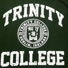 Load image into Gallery viewer, Trinity College Crest T-Shirt Green 100% Cotton