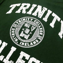 Load image into Gallery viewer, Trinity College Crest T-Shirt Green 100% Cotton