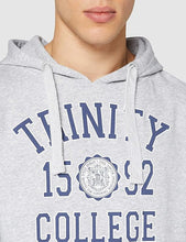 Load image into Gallery viewer, Trinity College 1592 Hoodie Grey Marl and Navy