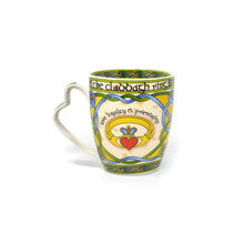 Load image into Gallery viewer, The Claddagh Ring Bone China Mug