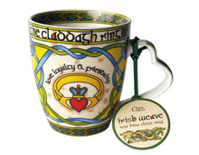 Load image into Gallery viewer, The Claddagh Ring Bone China Mug