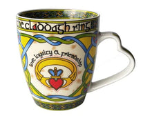 Load image into Gallery viewer, The Claddagh Ring Bone China Mug